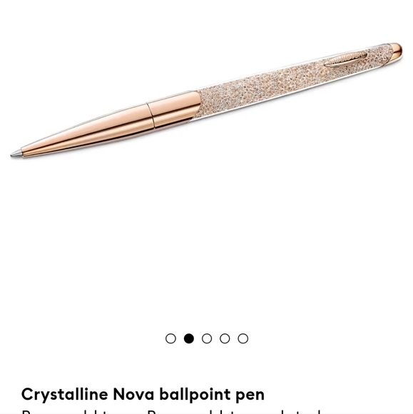 NEW AUTHENTIC GENUINE SWAROVSKI ROSE GOLD 🌹 BALLPOINT PEN - Picture 3 of 6